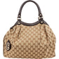 Gucci Monogram GG Canvas Sukey Handbag