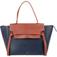 Céline Bicolor Leather Belt Handbag