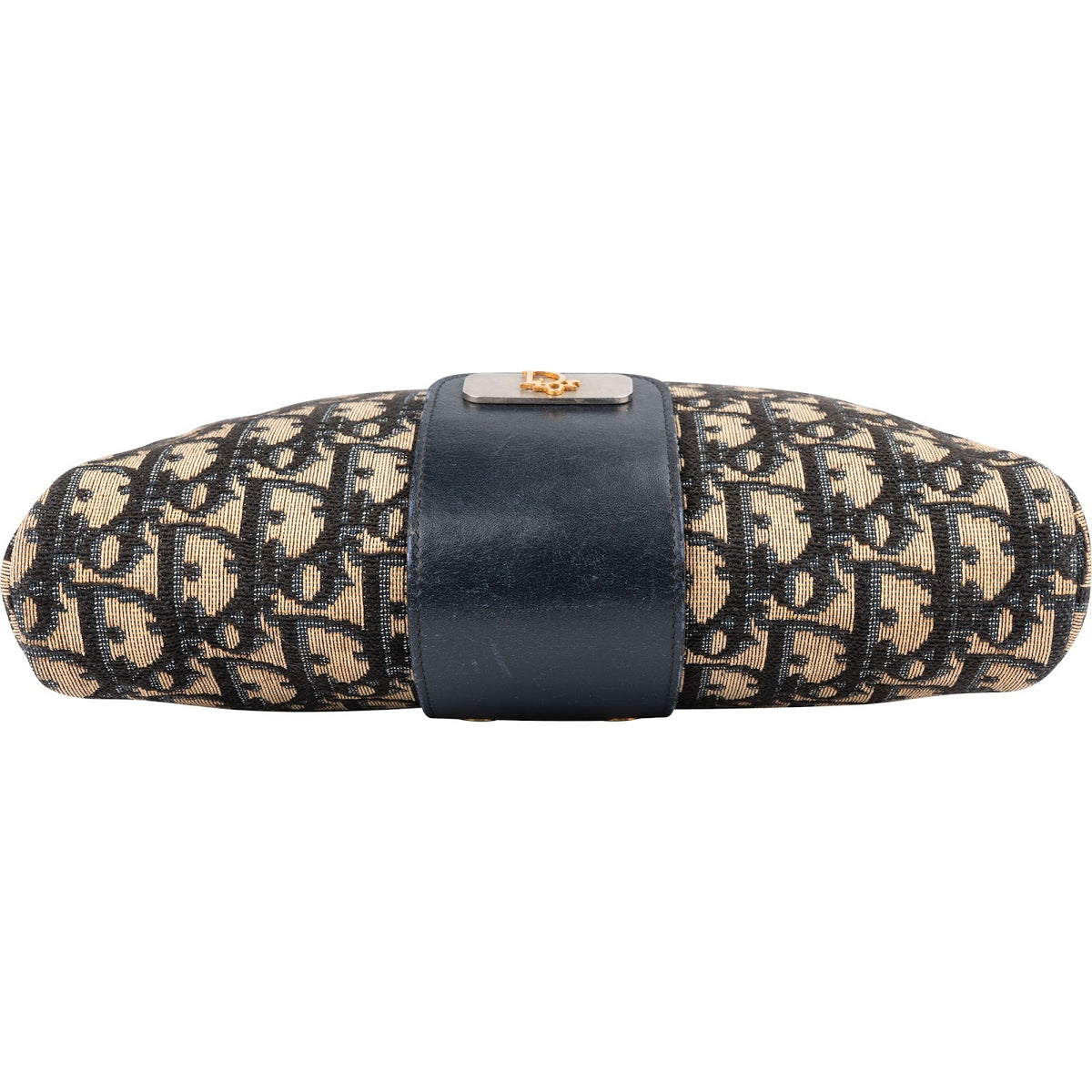 Christian Dior Trotter Monogram Canvas Upside Down Shoulder Bag