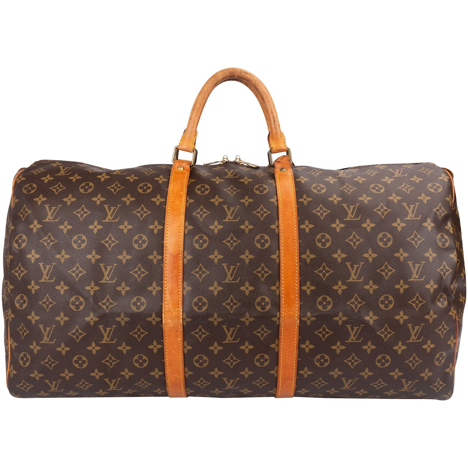 Louis Vuitton Monogram Canvas Keepall 60 Travel Bag