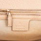 Gucci Pebbled Leather Bamboo Top Handle Flap Daily Handbag