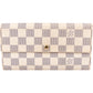 Louis Vuitton Monogram Damier Azur Canvas Sarah Wallet