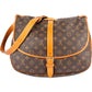 Louis Vuitton Monogram Canvas Saumur 35 Crossbody Bag