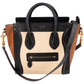 Céline Tricolor Leather Luggage Handbag