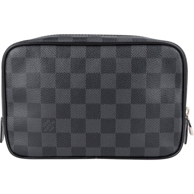 Louis Vuitton Monogram Damier Graphite Trousse Toilette Clutch