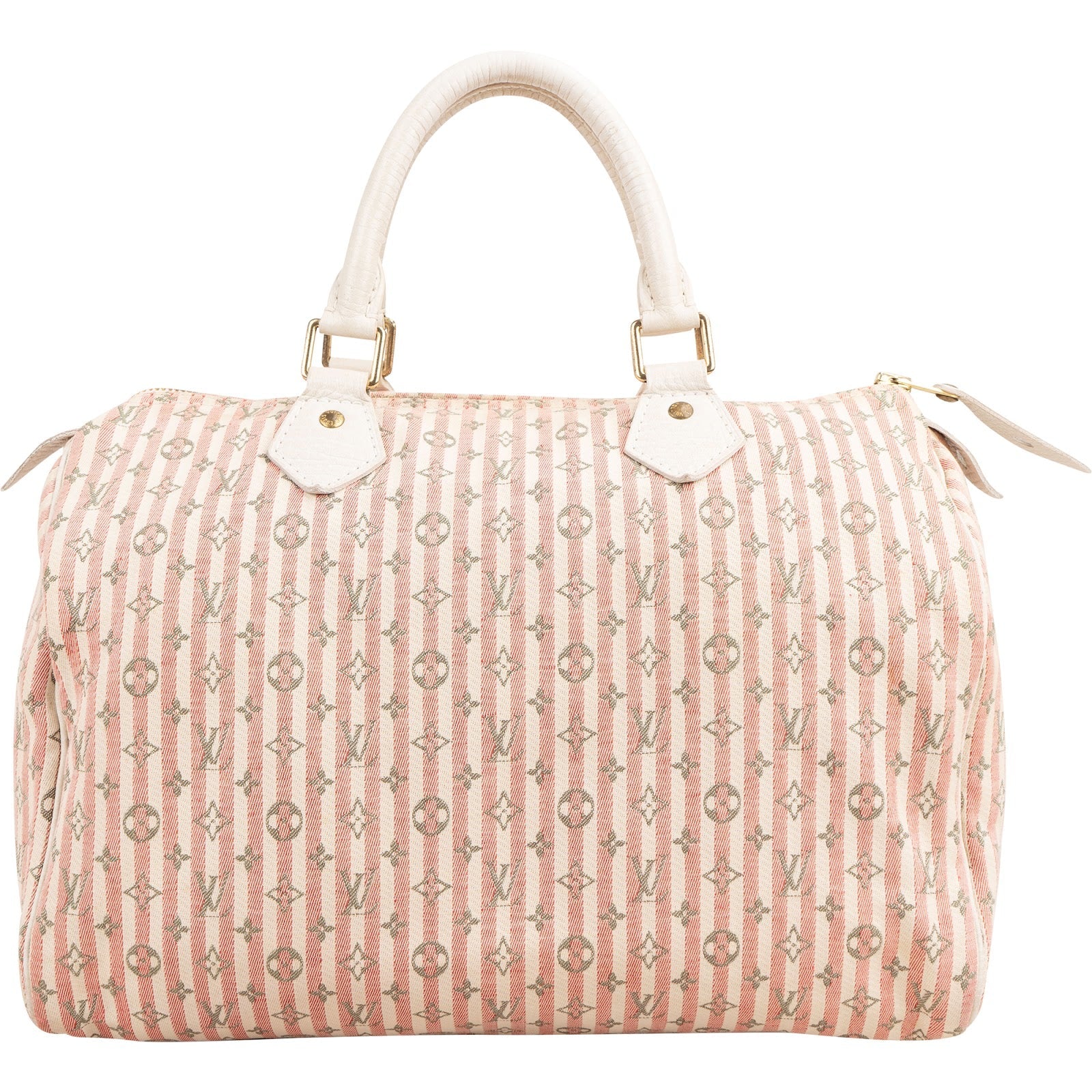 Louis Vuitton Monogram Mini Lin Croisette Speedy 30 Handbag