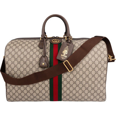 Gucci Monogram GG Supreme Savoy Medium Duffle Bag 50