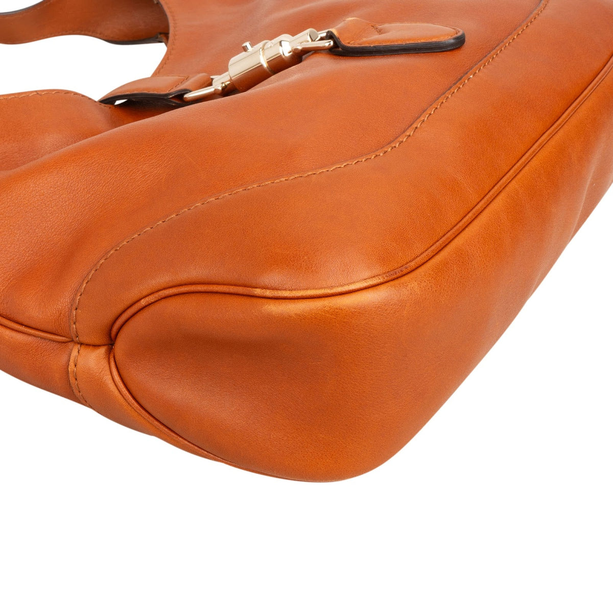 Gucci Jackie O Hobo Leder Cognac, Bild 8 von 11