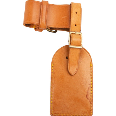 Louis Vuitton Vachetta Leather Luggage Tag Set