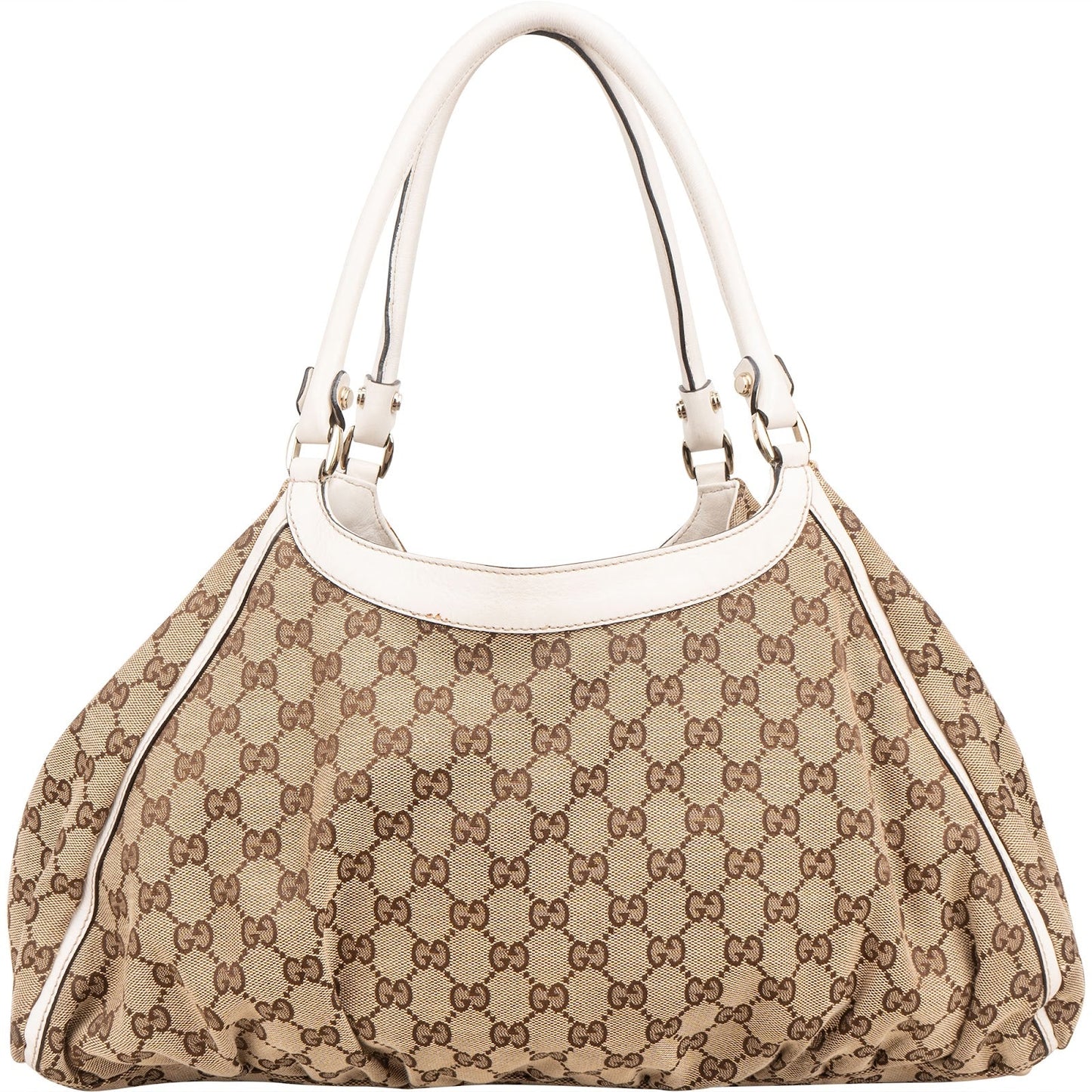 Gucci Monogram GG Canvas Abbey D-Ring Hobo Shoulder Bag