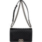 Chanel Medium Boy Single Flap aus gestepptem Lammleder – Ansicht 10