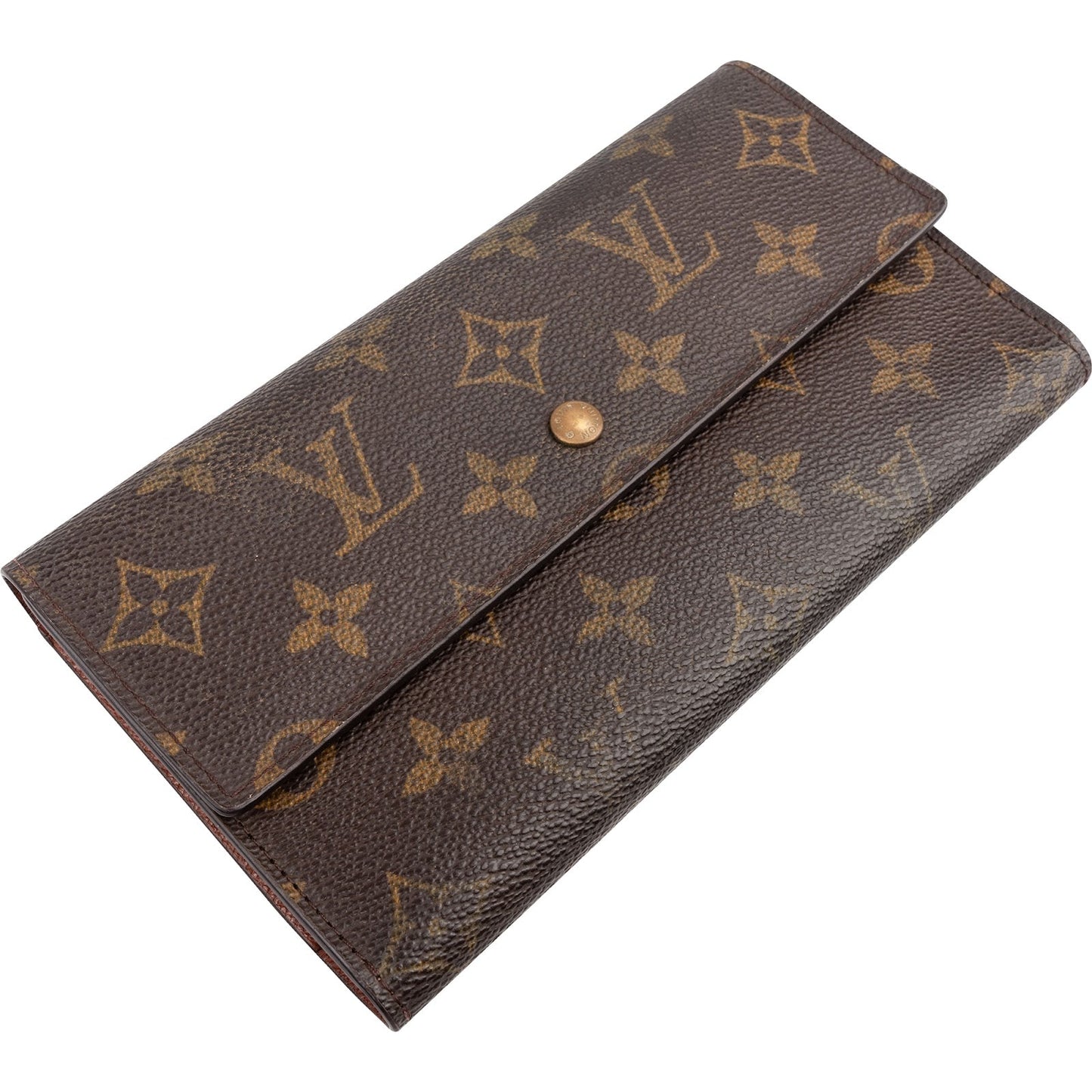 Louis Vuitton Monogram Canvas Sarah Wallet