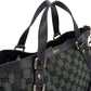 Gucci Green Monogram GG Canvas Hobo Handbag