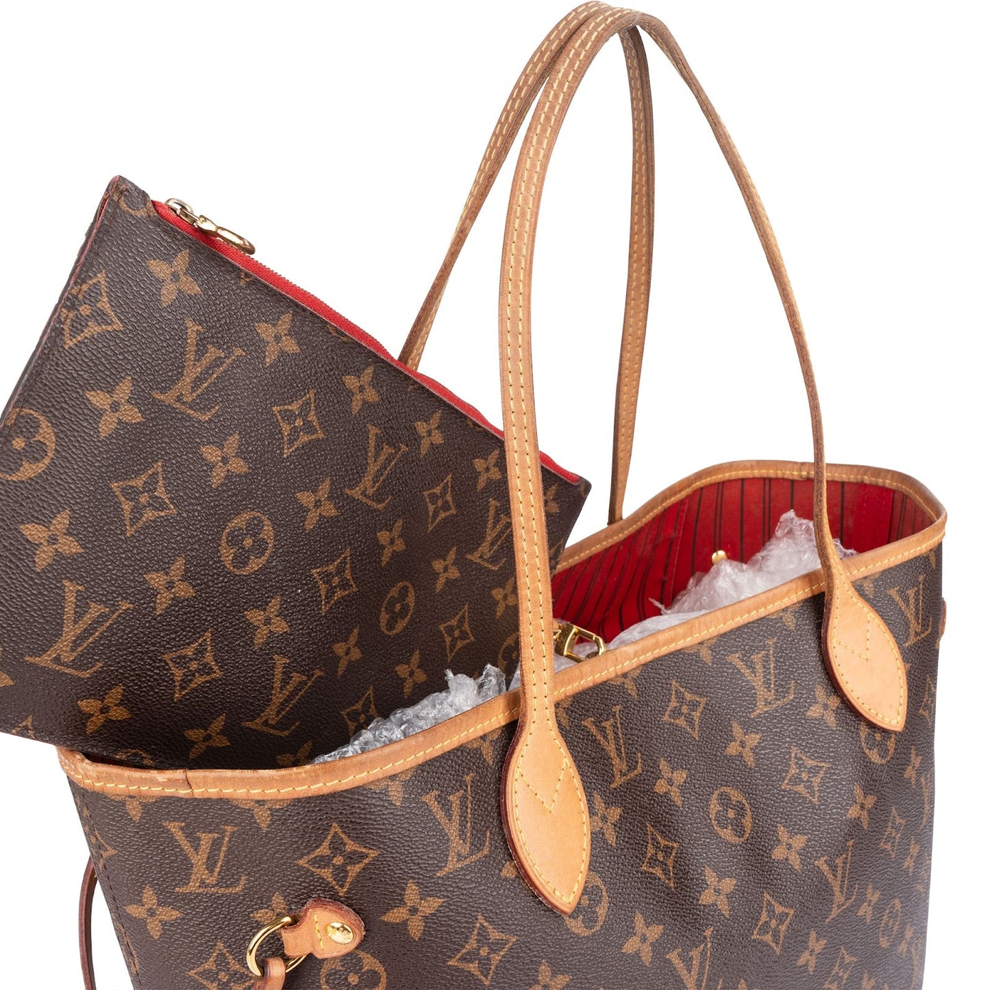 Louis Vuitton Monogram Canvas Neverfull MM Shoulder Bag