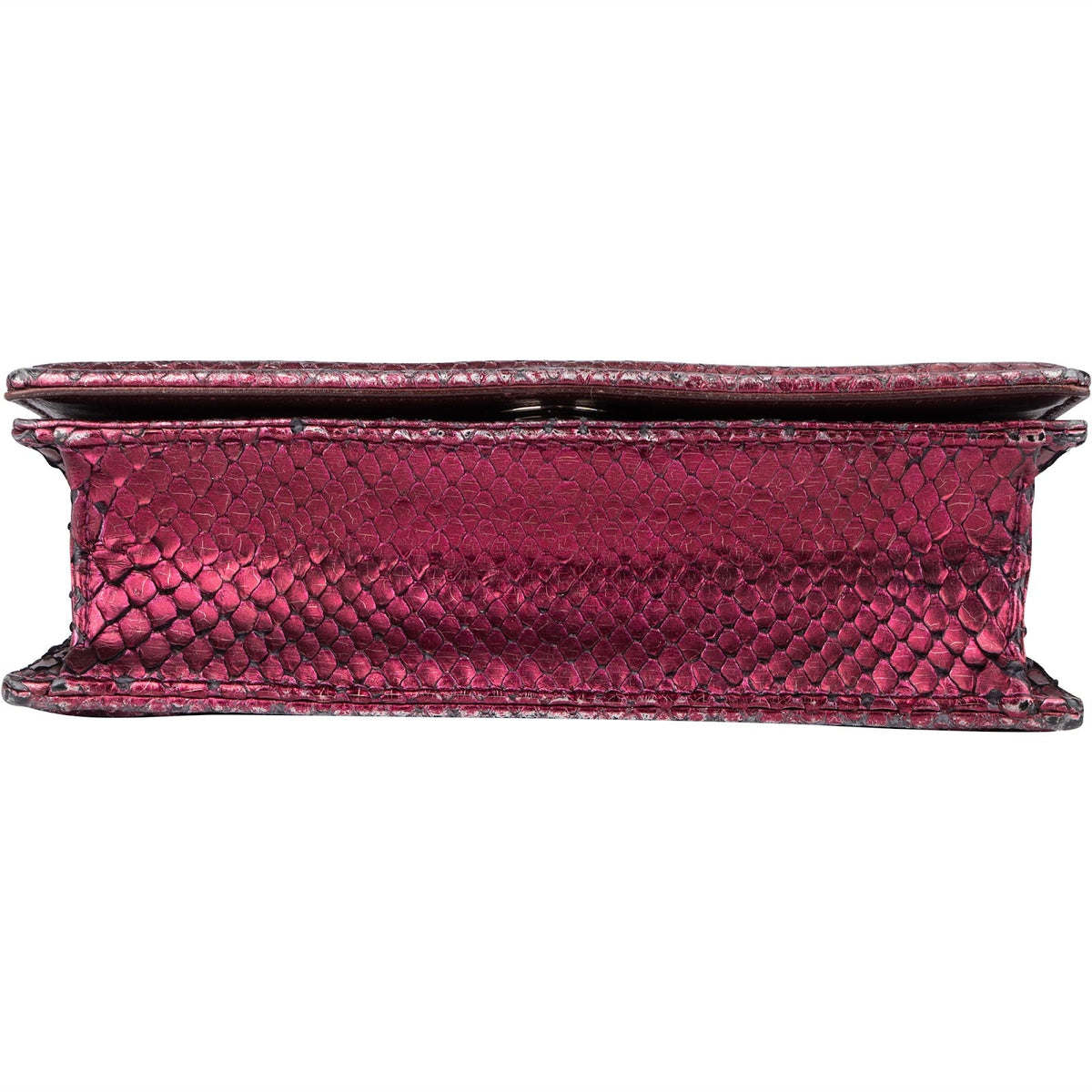 Dior Metallic Python Mini Diorama Crossbody Bag