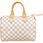 Louis Vuitton Monogram Damier Azur Speedy 25 Handbag