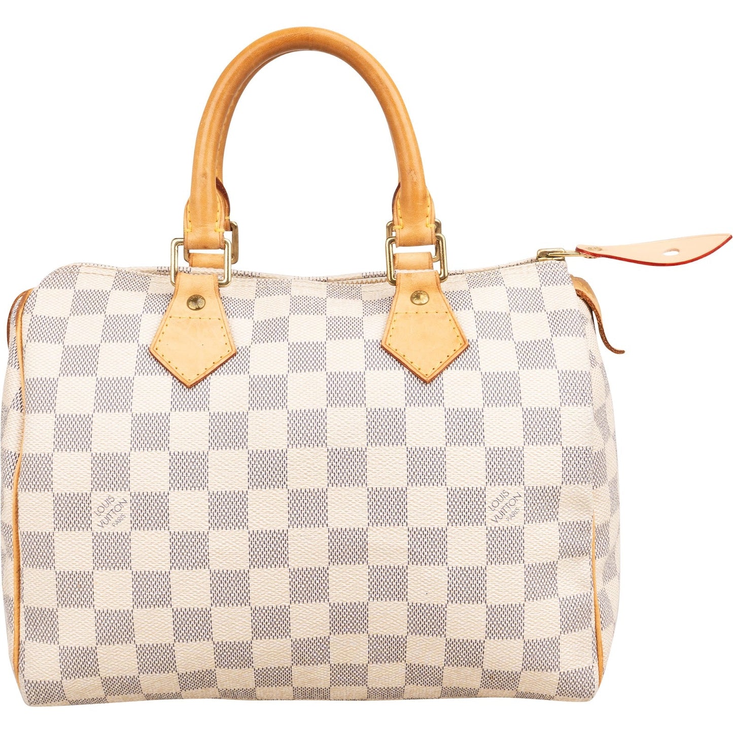 Louis Vuitton Monogram Damier Azur Speedy 25 Handbag