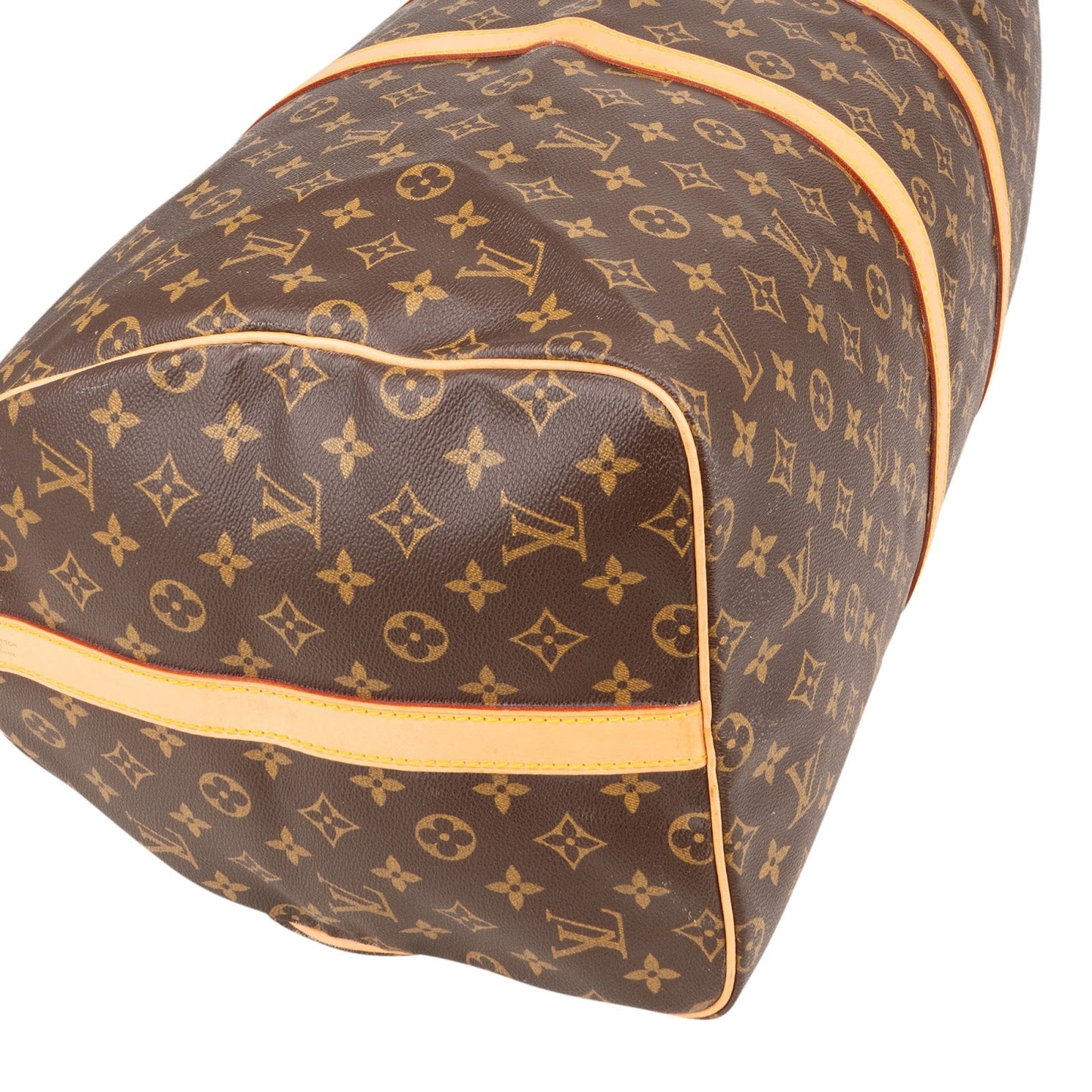 Louis Vuitton Monogram Canvas Keepall 55 Bandoulière Travel Bag