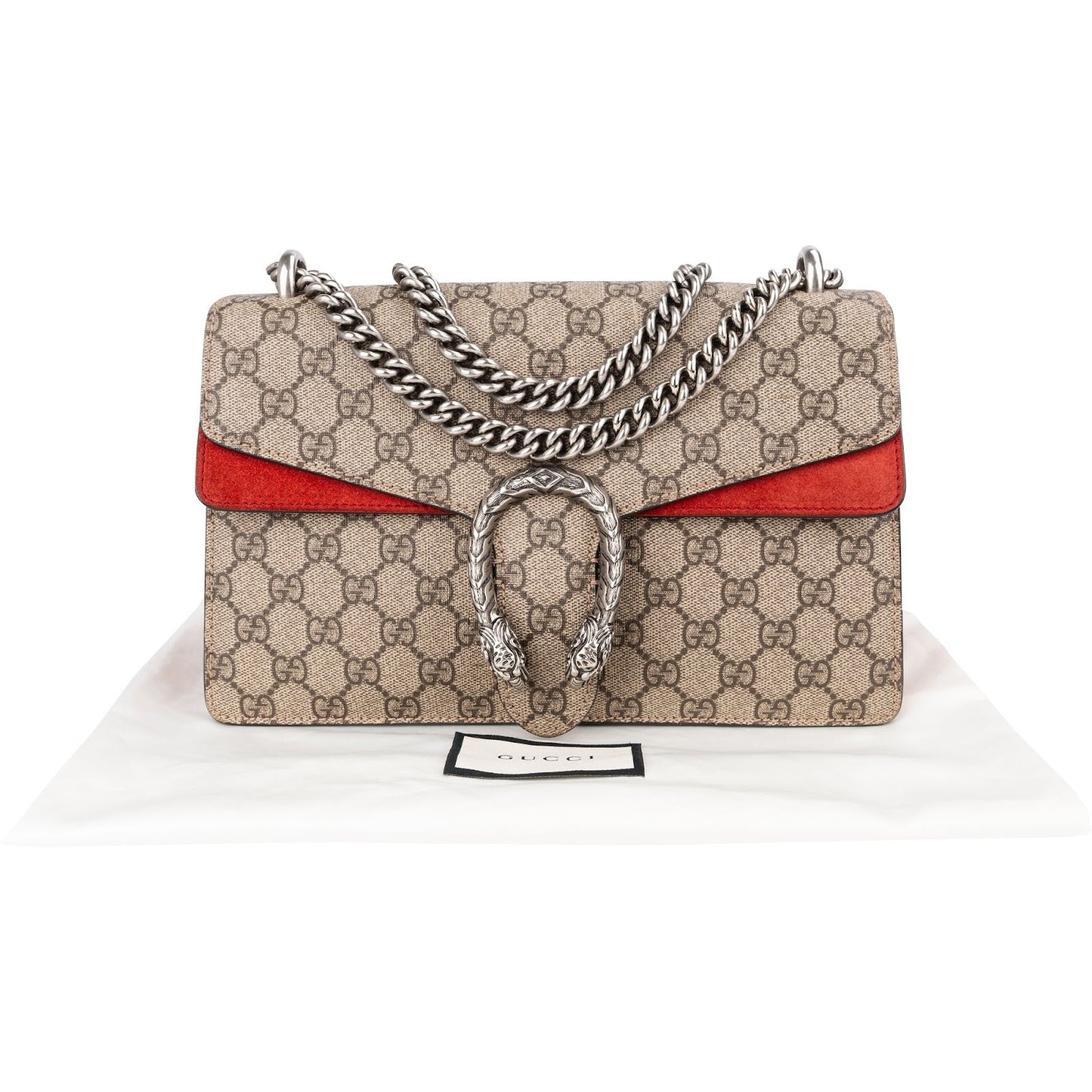 Gucci Monogram GG Supreme Dionysus Shoulder Bag