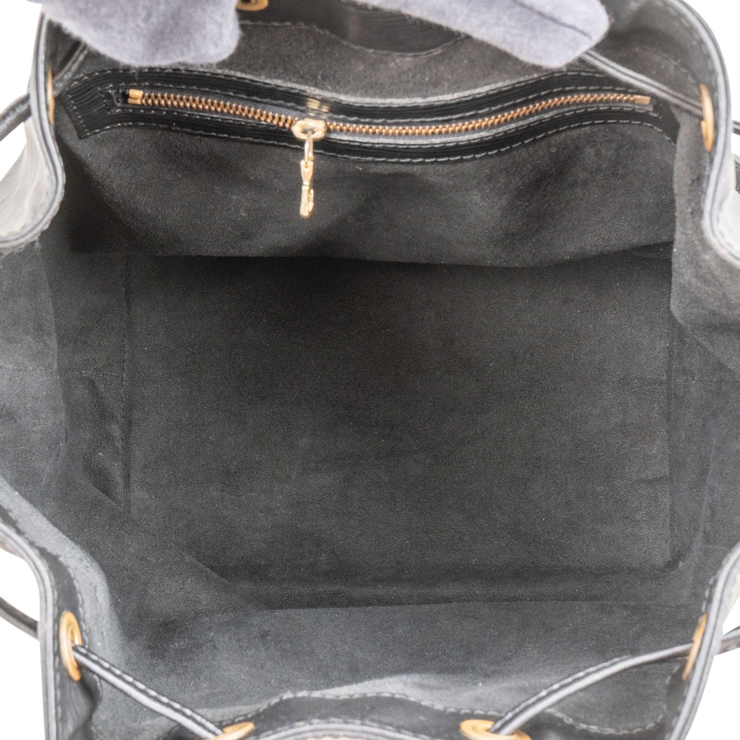 Louis Vuitton Noir Epi Leather Sac Noé Petit Shoulder Bag