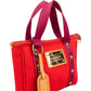 Louis Vuitton Antigua Cabas PM aus roter Baumwolle – Ansicht 3