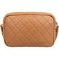 Chanel Quilted Caviar Leather Tassel Camera Crossbody Bag