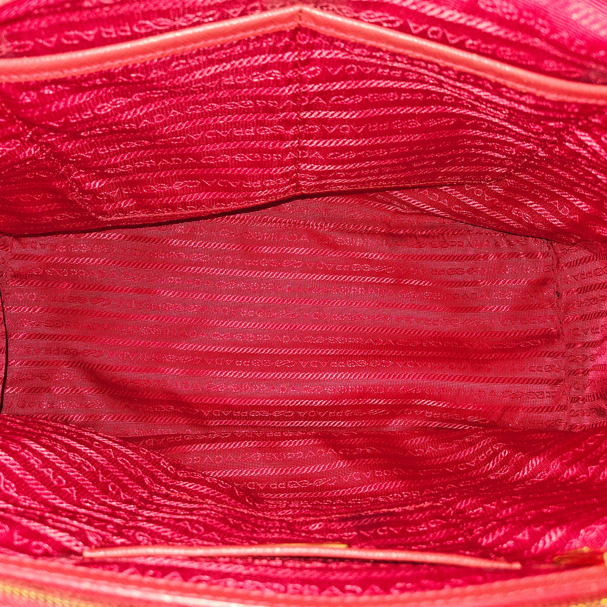 Prada Galleria Tote aus rotem Saffiano-Leder – Ansicht 12
