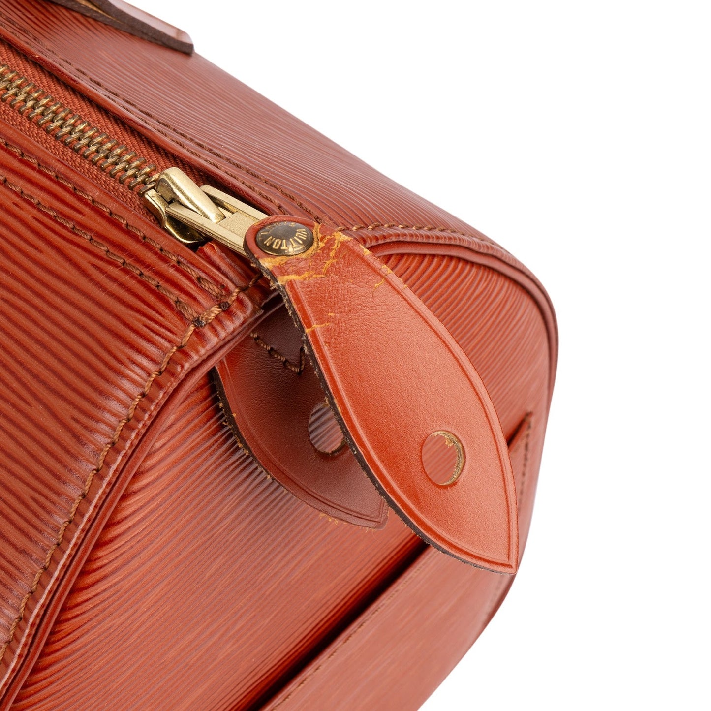 Louis Vuitton Cognac Epi Leather Speedy 30 Handbag