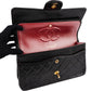 Chanel Quilted Lambskin 24K Gold Medium Double Flap Shoulder Bag