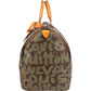 Louis Vuitton Limited Graffiti Monogram Canvas Keepall 50 Travel Bag