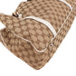 Gucci Monogram GG Twin Interlocking G  Shoulder Bag