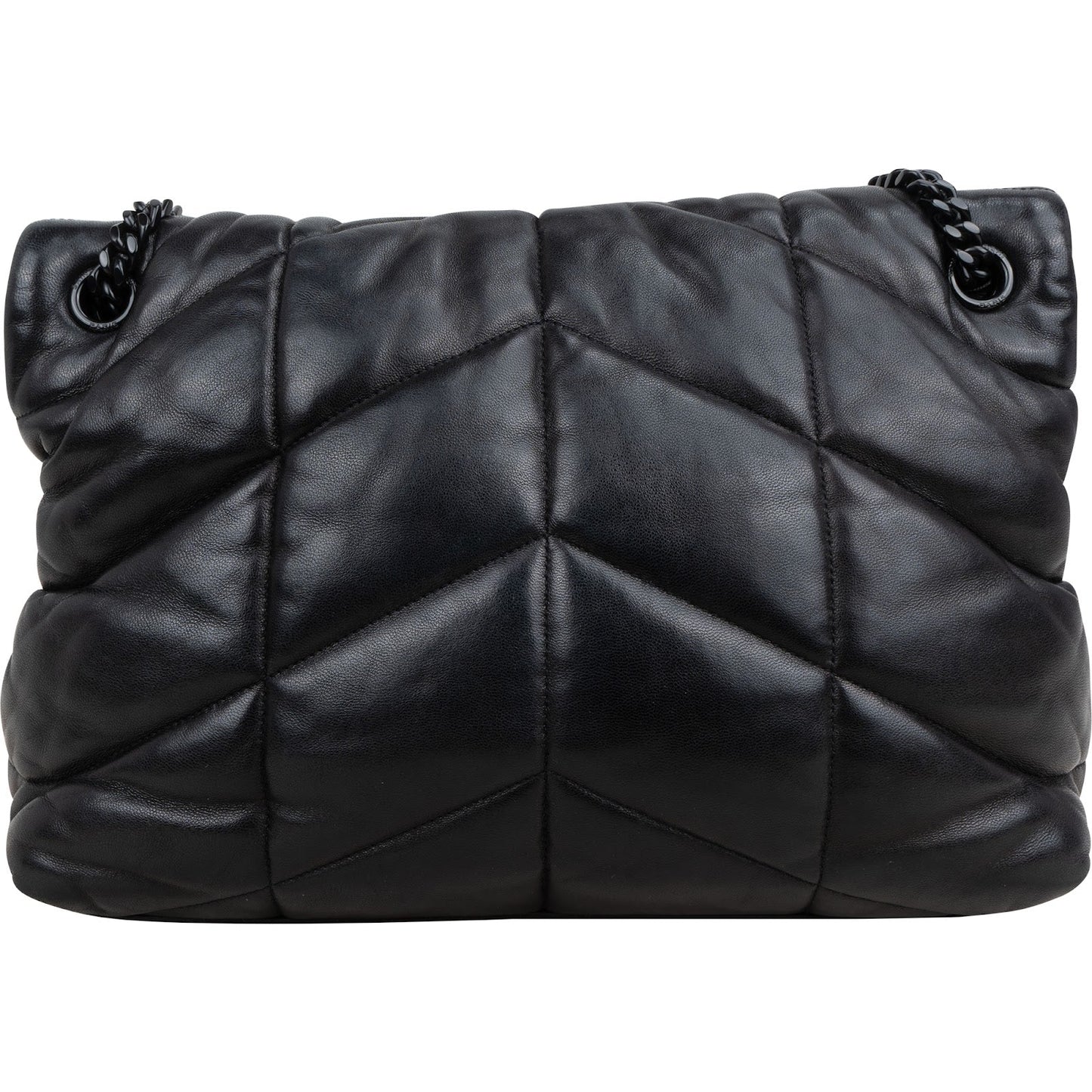 Saint Laurent Quilted Lambskin Loulou Puffer Crossbody Bag