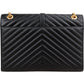 Saint Laurent Grain Ee Poudre Large Envelope Crossbody Bag