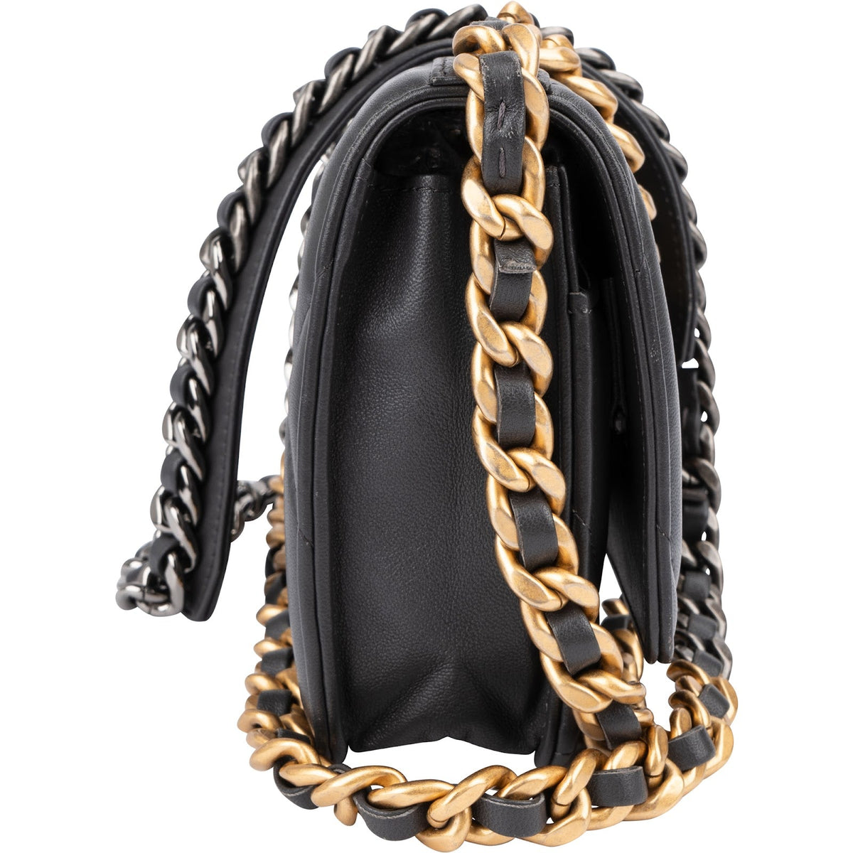 Chanel 19 Quilted Lambskin Chanel Wallet On Chain Crossbody Bag