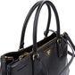 Prada Galleria aus schwarzem Saffiano-Leder – Ansicht 3