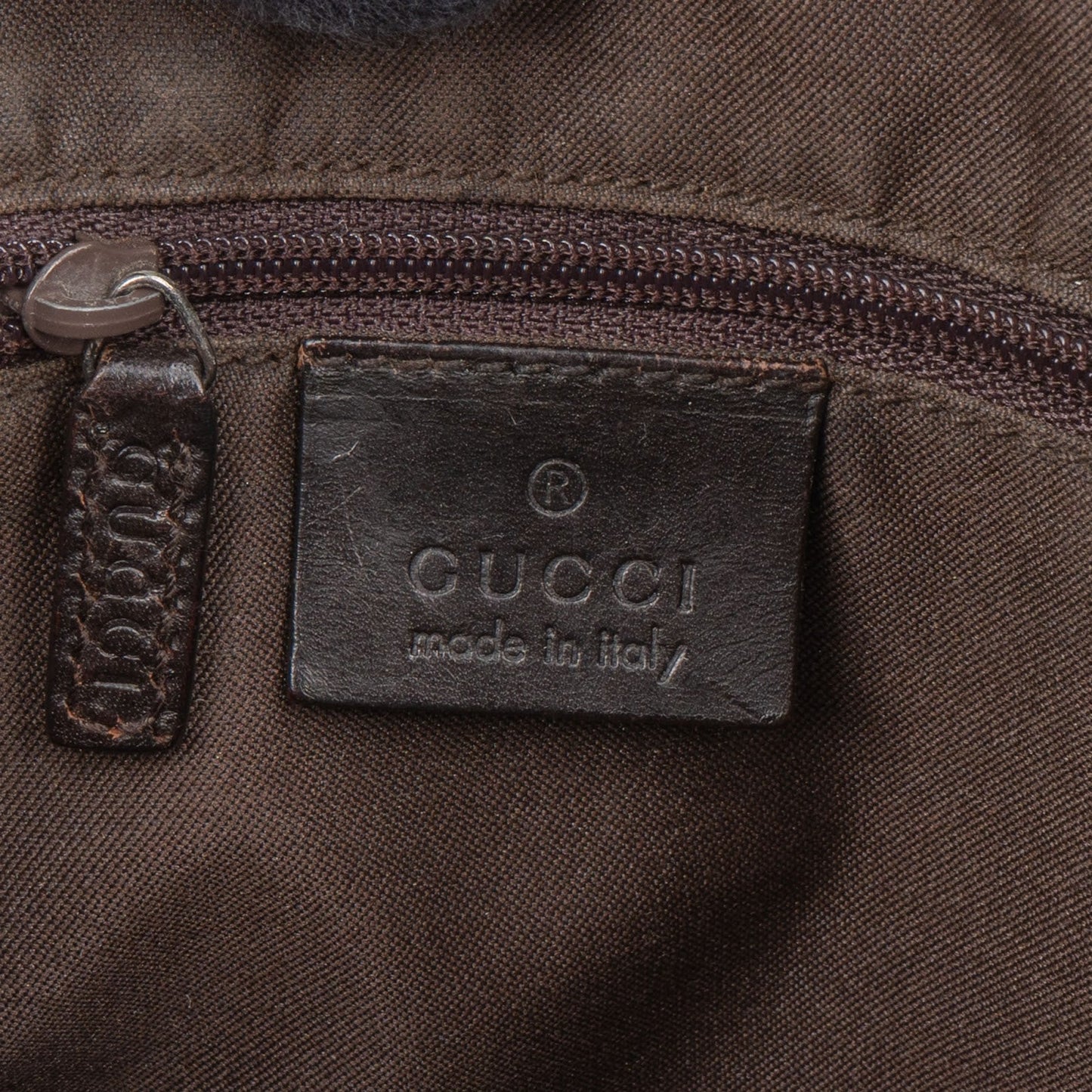 Gucci Monogram GG Canvas Jackie Hobo Shoulder Bag