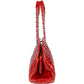 Chanel Quilted Quilted Crinkled Leather Just Mademoiselle Bowling Shoulder Bag