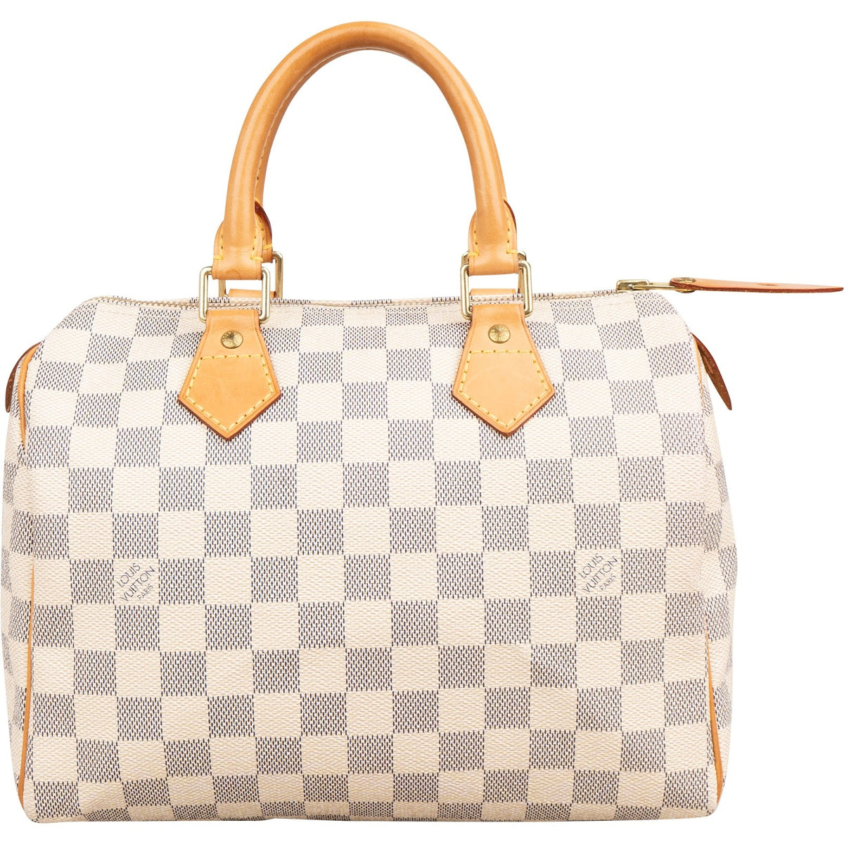 Louis Vuitton Monogram Damier Azur Speedy 25 Handbag