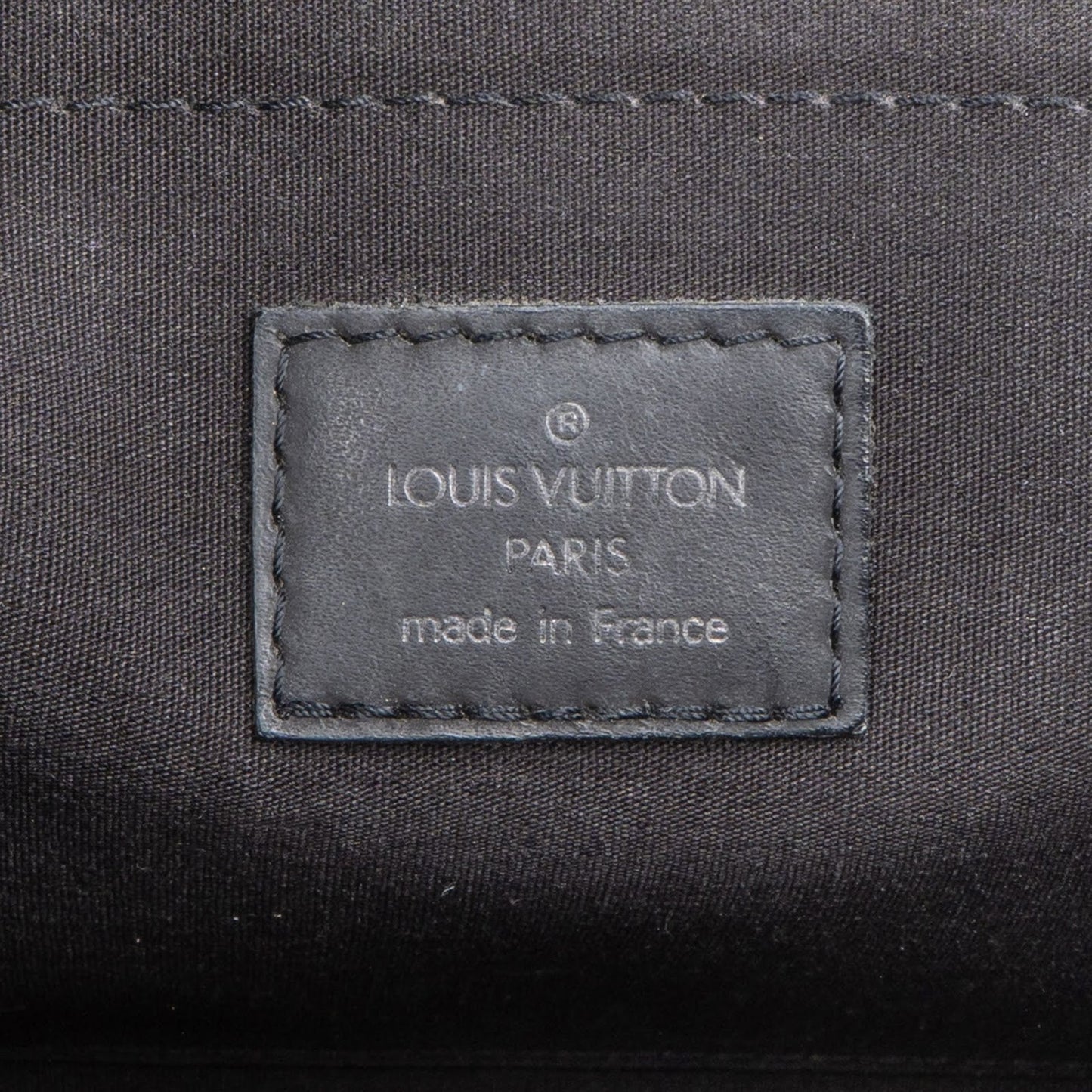 Louis Vuitton Noir Epi Leather Segur Shoulder Bag