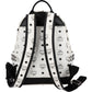 MCM Monogram Visetos Stark Side Studs Mini Backpack