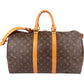 Louis Vuitton Monogram Canvas Keepall 45 Bandoulière Travel Bag