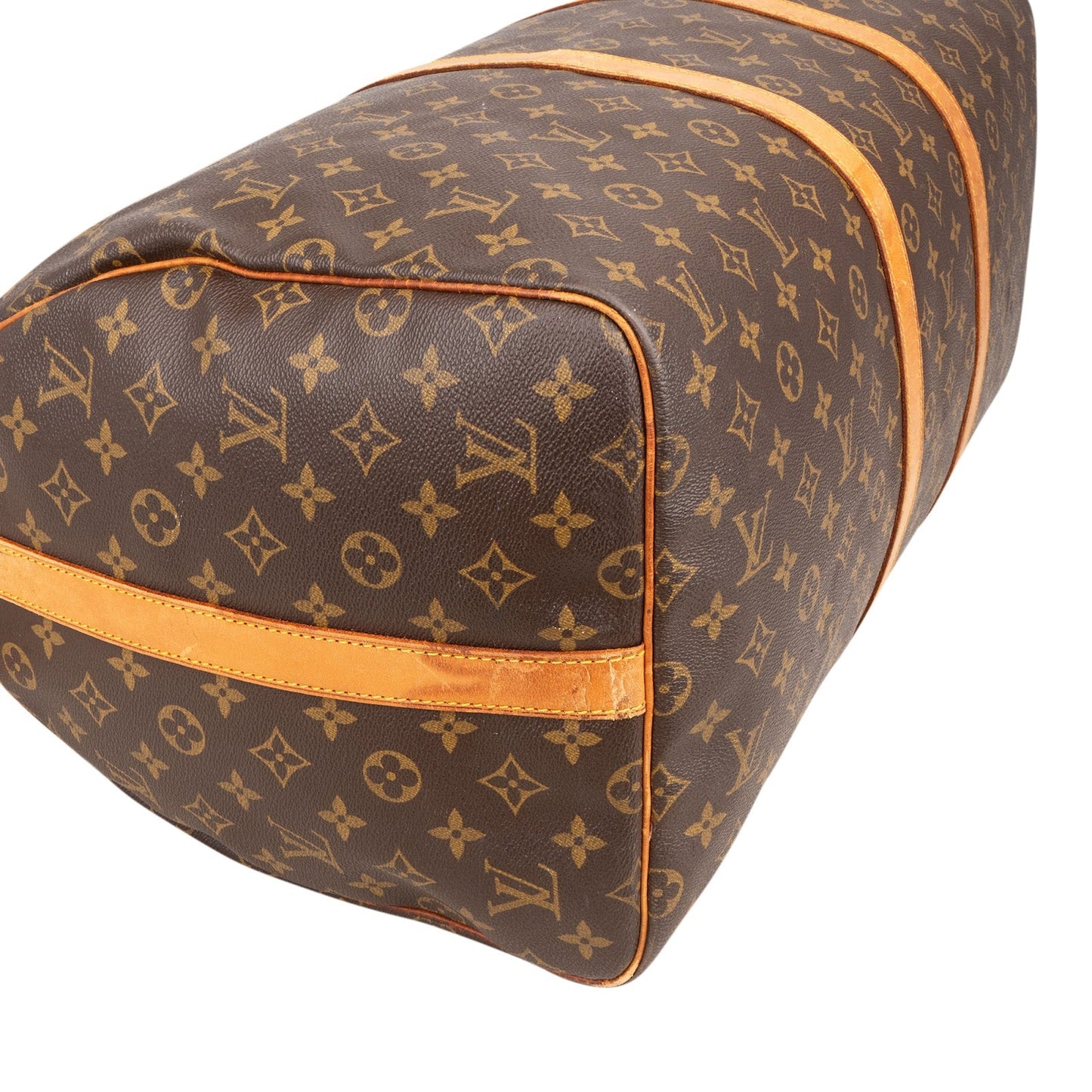 Louis Vuitton Monogram Canvas Keepall 55 Bandoulière Travel Bag