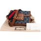 Gucci Monogram GG Denim Horsebit 1955 Shoulder Crossbody Bag