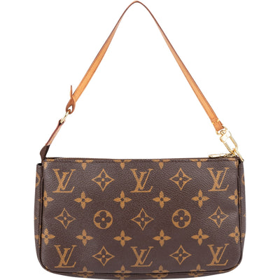 Louis Vuitton Monogram Canvas Pochette Accessoires Handbag