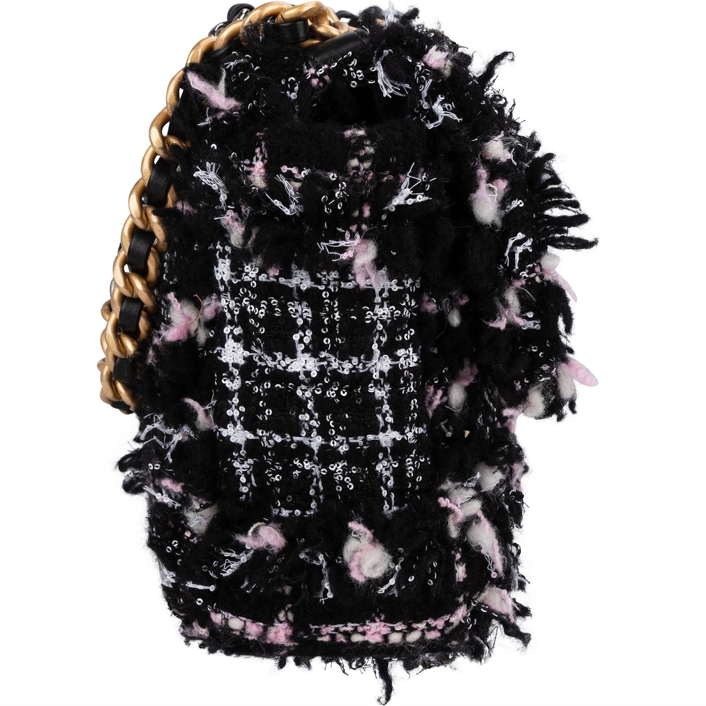 Chanel 19 Tweed Single Flap Crossbody Bag