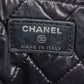 Chanel Quilted Patent Leather CC Clutch