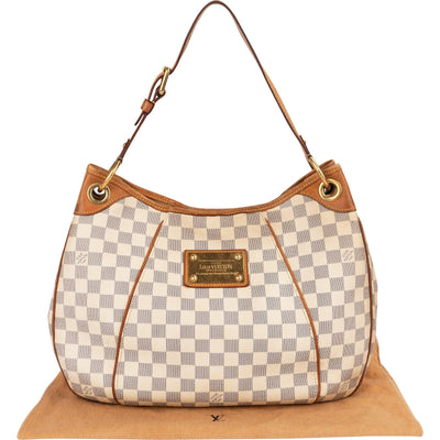 Louis Vuitton Monogram Damier Azur Canvas Galliera PM Shoulder Bag