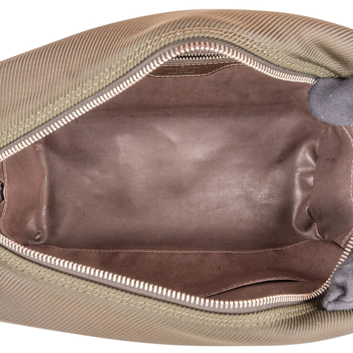 Louis Vuitton Cotton Taiga Leather Trousse De Toilette GM Bag