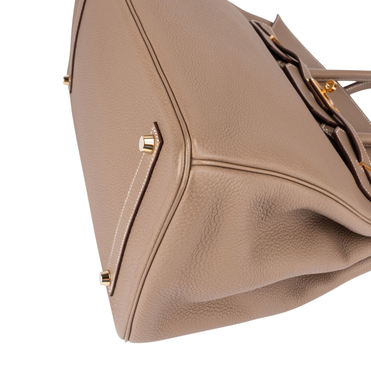 Hermès Taupe Togo Leather Birkin 35 Handbag (2023)