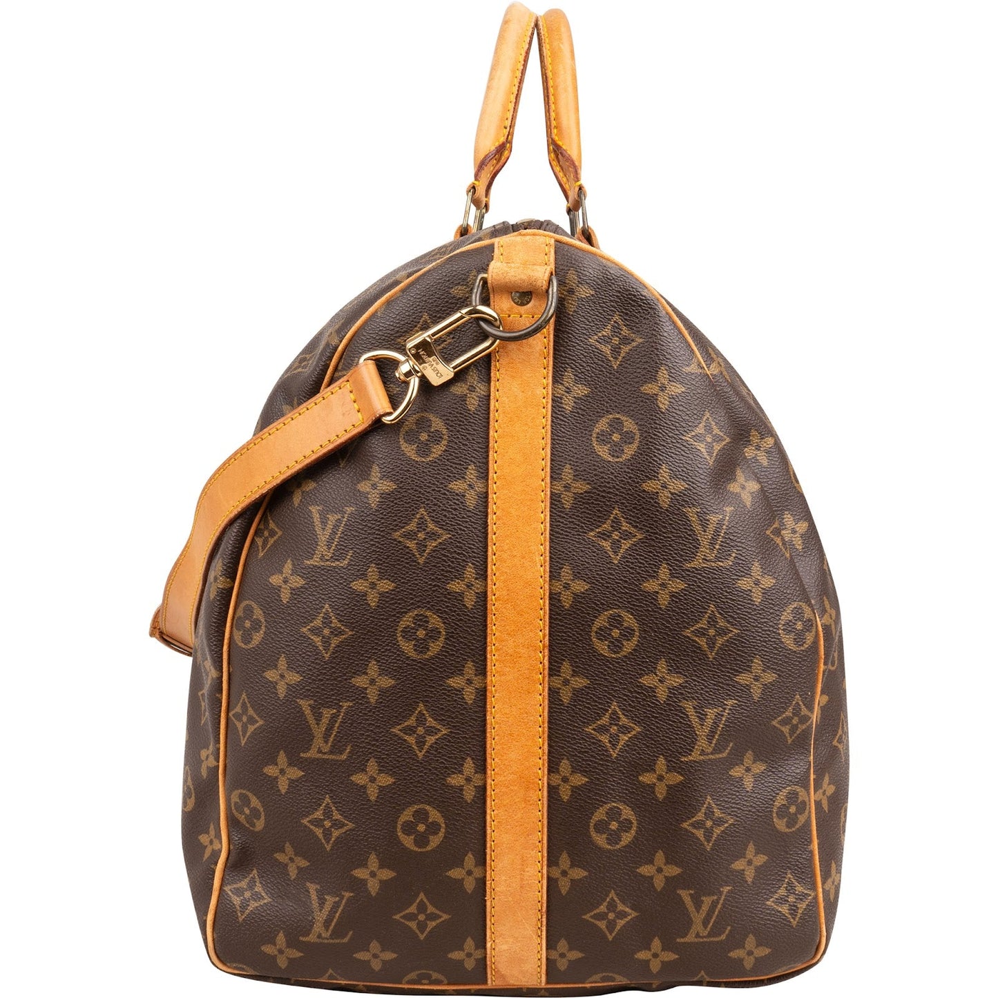 Louis Vuitton Monogram Canvas Keepall 60 Bandoulière Travel Bag
